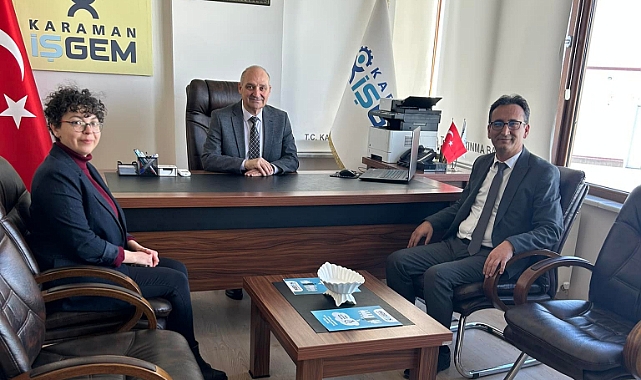 Milli Eğitim Müdürü Çalışkan İŞGEM’i ziyaret etti