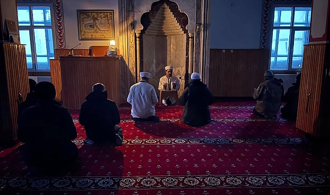 Sarıveliler'de sabah namazı buluşması düzenlendi