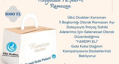 Ülkü Ocakları'nın gönüllere dokunan kampanyası için çalışmalar başladı
