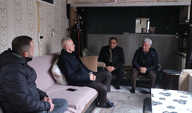 Vali Çiçekli, Taksici Esnafıyla bir araya geldi