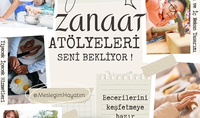Zanaat Atölyeleri, Karaman'daki meslek liselerinde de hayata geçirildi