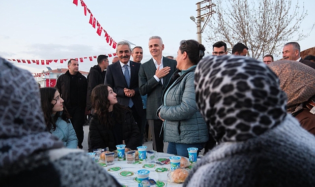 Ayrancı Belediyesinin halk iftarına yoğun katılım