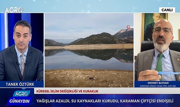 Bayram: “Karaman'daki barajlarımız tamamen boş”