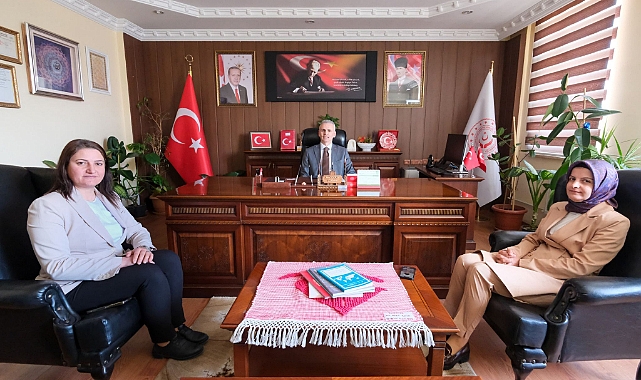 Çiçekli'den Aile ve Sosyal Hizmetler Müdürlüğü'ne ziyaret