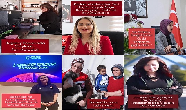 Gücünü Kendinden Alan Kadınlar…