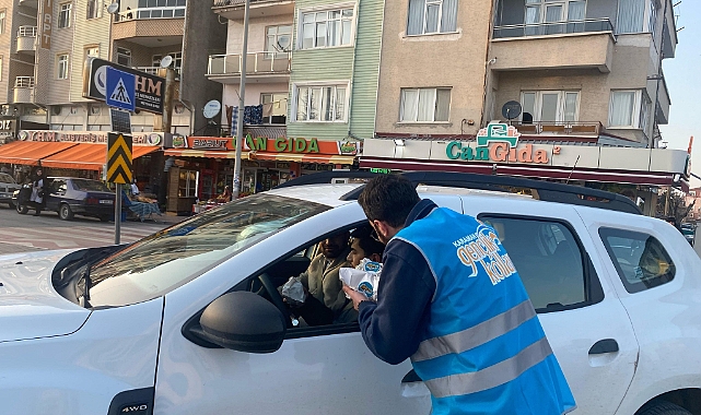 “İftara 5 Kala” projesi ile iftara yetişemeyenler unutulmadı