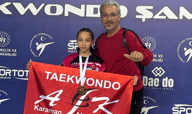 Karamanlı Sporcu, Tekvando Türkiye Şampiyonu Oldu