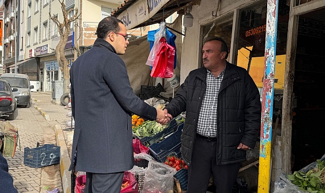 Kaymakam Avcı esnafları gezdi