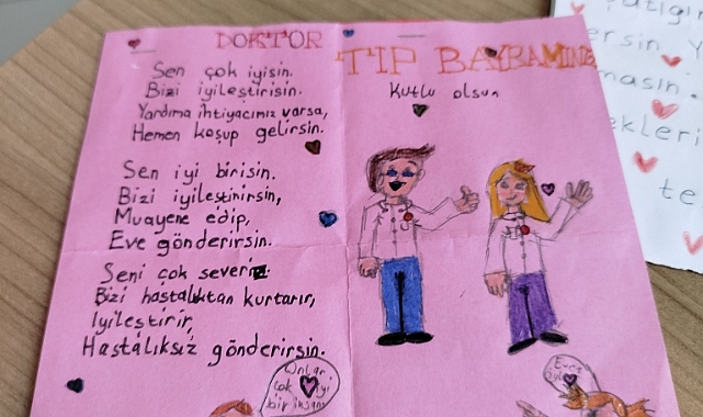 Minik Kalplerin Mektupları Duygulandırdı