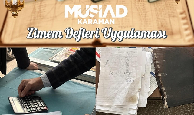 MÜSİAD Karaman "Zimem Defteri" satın aldı