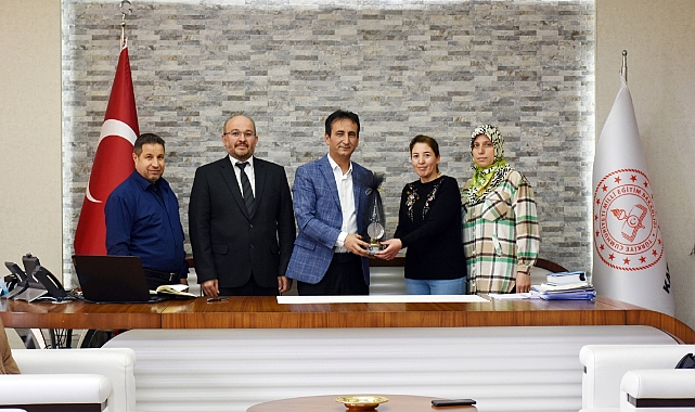 Okul Aile Birliği Temsilcilerinden İl Müdürü Çalışkan’a Ziyaret