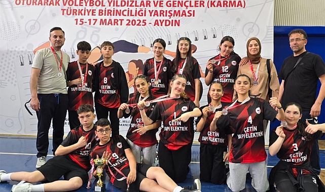 Oturarak Voleybolda Karaman başarısı