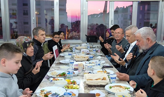 Şehit polislerimizin aileleri iftarda buluştu