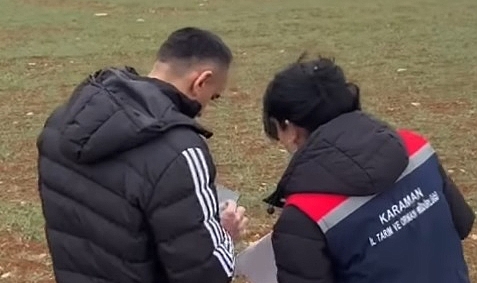 Tarımsal Alanların Kayıt Altına Alınması İçin Arazi Kontrollerine Devam Ediyor