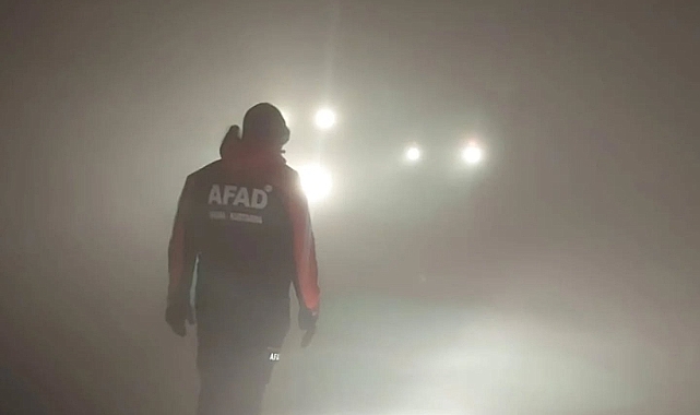 Tipide mahsur kalan vatandaşlar AFAD tarafından kurtarıldı