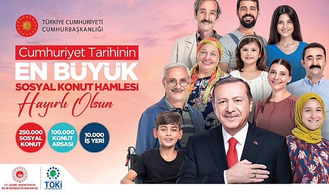 TOKİ'nin Karaman'da İlk Evim Arsa Projesindeki peşinatları belli oldu