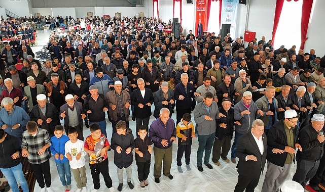 Akçaşehir beldesinde yağmur duası yapıldı