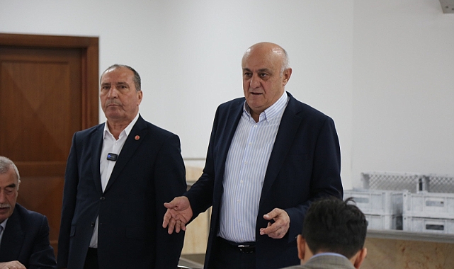 Başkan Erkoyuncu ve Başkan Aydın, Işçilerle Buluştu