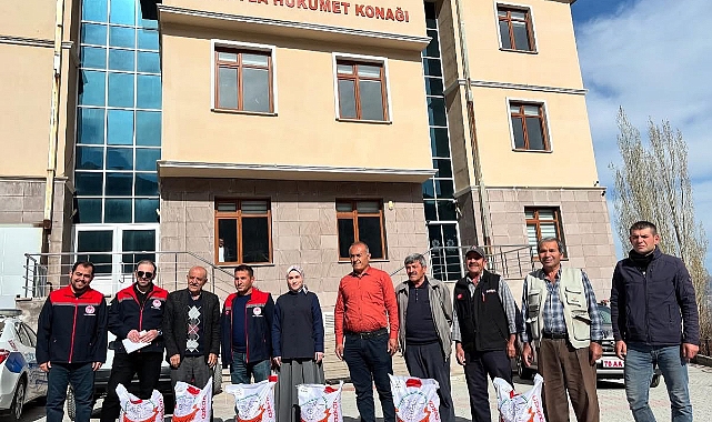 Başyayla'da Tarımsal Destek Projesine Katkı
