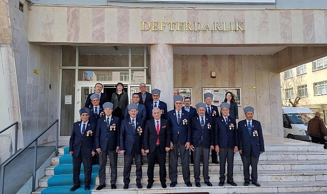 Defterdar Karpınar Gazileri Ağırladı