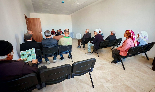 Ermenek’te zeytin tarımı hakkında bilgilendirme toplantısı yapıldı