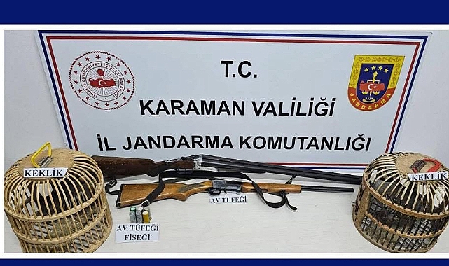 Jandarma yasadışı avcılığa geçit vermiyor 