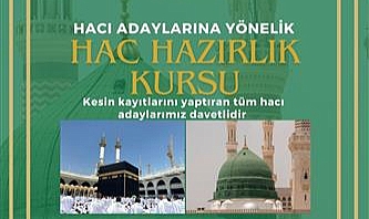 Karaman'da Hac Hazırlık Kursu Başlıyor