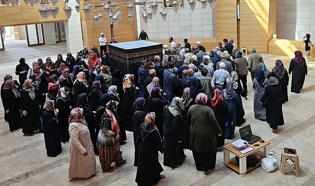 Karaman'da Hacı Adaylarına Uygulamalı Hac Eğitimi Verildi