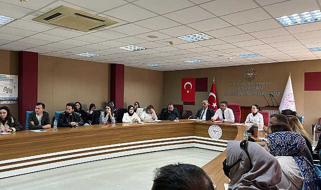 Karaman'da İstasyon Sorumluları ve Komuta Kontrol Merkezi ile Toplantı Gerçekleştirildi