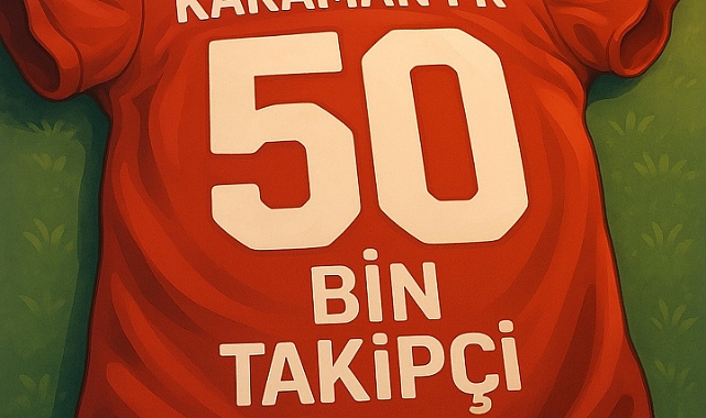 Karaman FK Instagram’da 50 bin takipçiye ulaştı