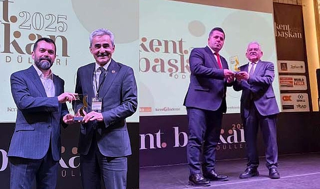 Kent ve Başkan Ödülleri 2025 sahiplerini buldu. Karaman'dan Büyükkarcı ve Yılmaz'a ödül