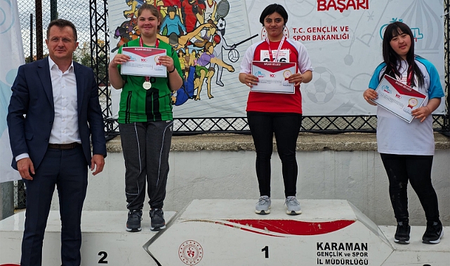 Özel Sporcular Türkiye Finalleri Karaman'da Sona Erdi