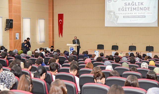 “Sağlık Eğitiminde Oyunlaştırma ve Yapay Zekâ” konulu eğitim düzenlendi
