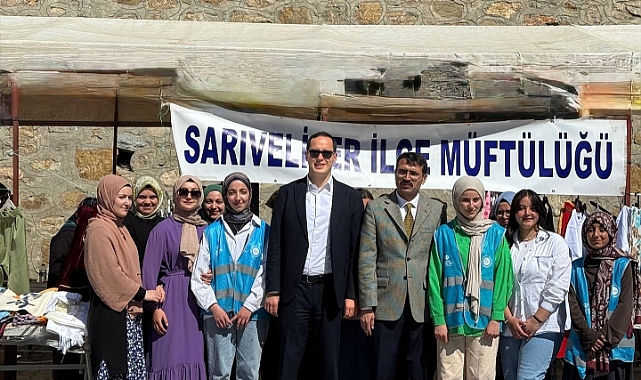 Sarıveliler'de açılan Kermes İlgi Gördü