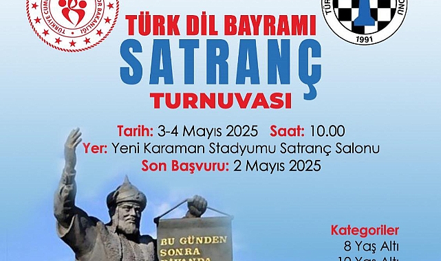 Türk Dil Bayramı Satranç Turnuvası Düzenlenecek