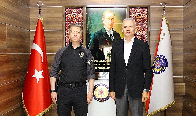 Vali Çiçekli, İl Emniyet Müdürlüğünü ziyaret etti