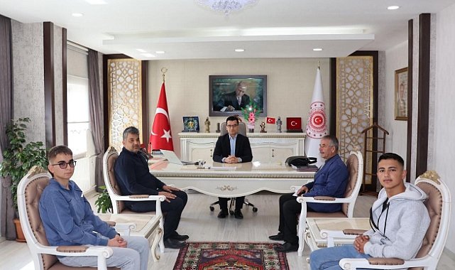 Erasmus öğrencilerinden Kaymakam İlkay’a Ziyaret