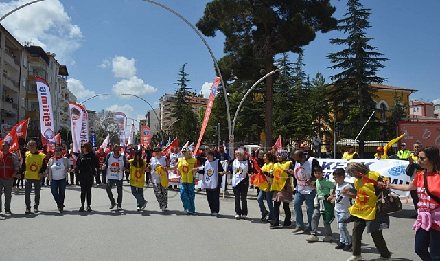 Karaman'da 1 Mayıs Kutlandı