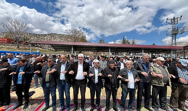 Karaman'da köylerde yağmur duası yapıldı