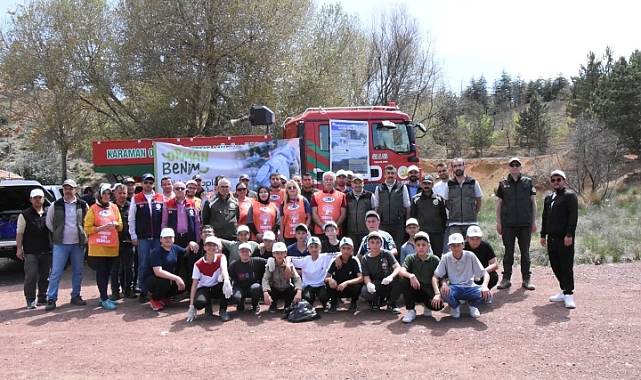 Karaman'da 'Orman Benim' Etkinliği Yapıldı