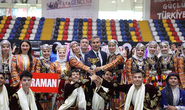 Karaman YURTLİG Halk Oyunları Ekibinden Büyük Başarı