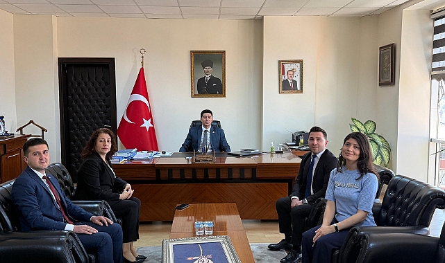 Kaymakam Erdoğan, Tapu Çalışanlarını Kabul Etti