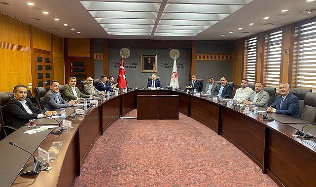 Milletvekilleri Sağlam ve Eser'den, Ticaret Bakanlığı'nda Önemli Görüşme