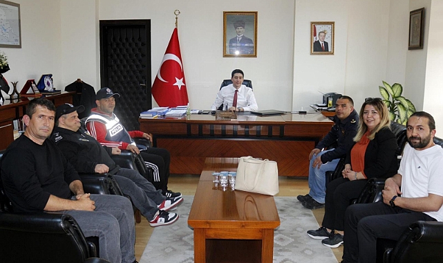 Özel Bireylerden Kaymakama " Özel" Ziyaret