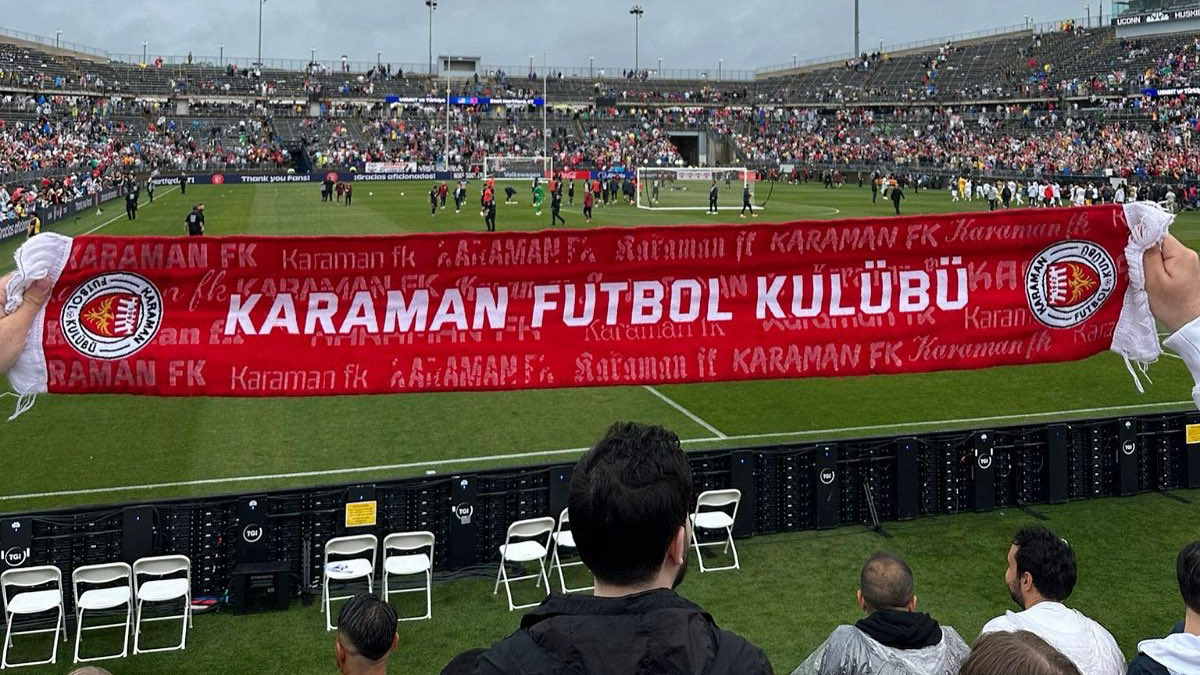Yönetim Kriziyle boğuşan Karaman FK sevgisi kıtaları aştı