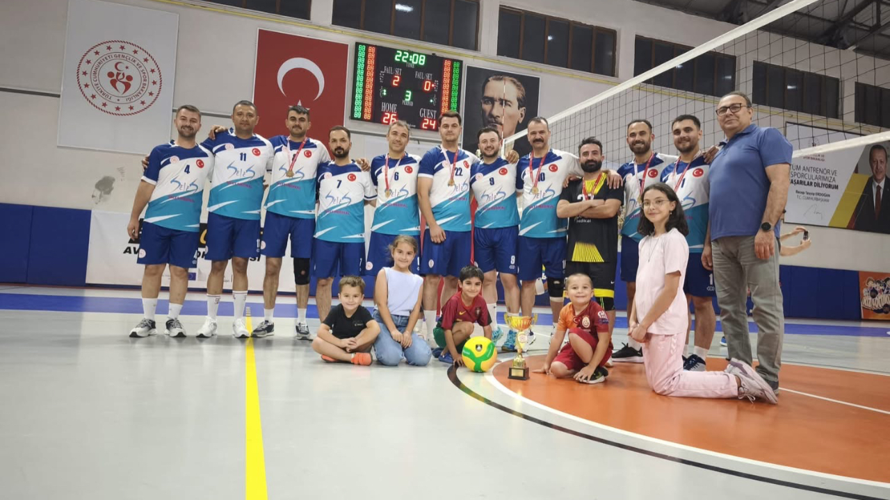 2025 yılı Kurumlar Arası Voleybol Turnuvası Şampiyonu Hastane oldu