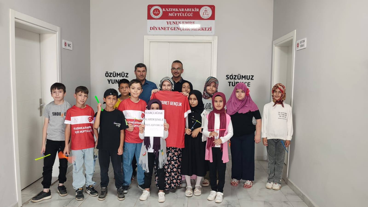 Minik Yüreklerden Gazze’ye Destek