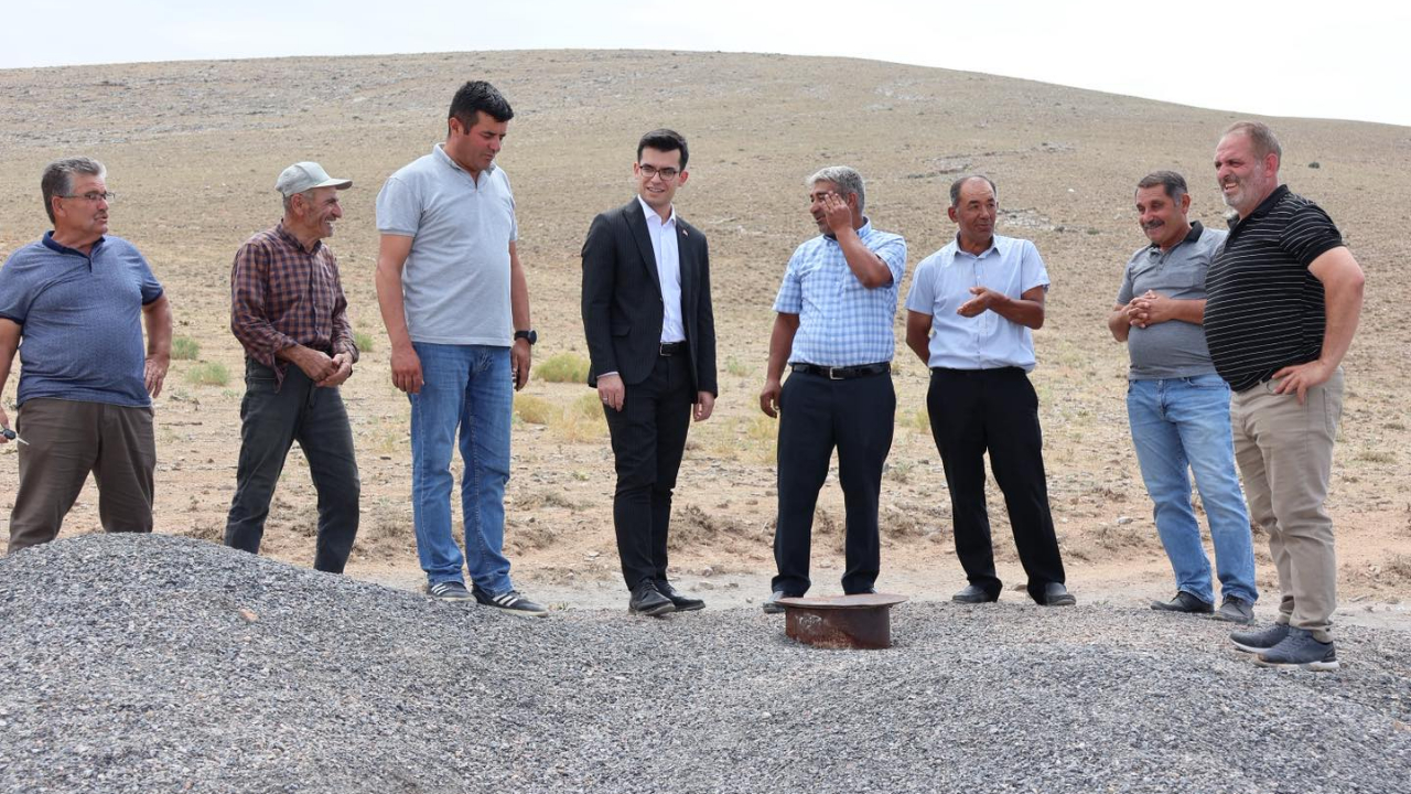 Yeni açılan kuyularla içme suyu sorununa çözüm aranıyor