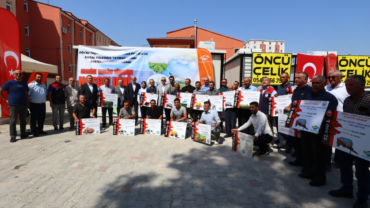 Makine Ekipman Dağıtım Töreni Düzenlendi