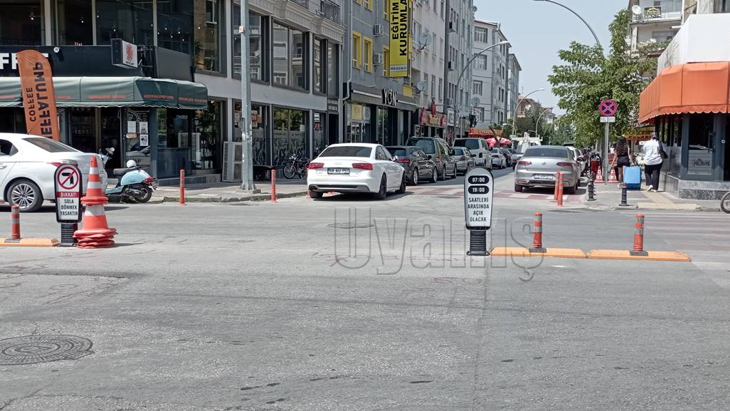 2.İstasyon Caddesindeki Dubalar Kaldırıldı